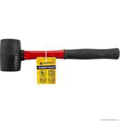 Marksman New Hammer Mallet 8Oz Rubber Grip Handle Camping Racking Diy Fibre Shaft Garage