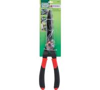 Marksman New Non Stick Steel Blade Handle Garden Shears Hedges Grass Shrubs Bushes Grip 10 Inch