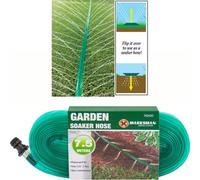 Marksman New Soaker Hose Pipe 7.5M Garden Drip Irrigation Watering Sprinkler Lawn Plants