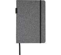 Marksman Orin Recycled Polyester A5 Notebook (A5) (Grey Heather)