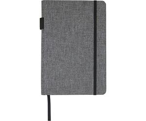 Marksman Orin Recycled Polyester A5 Notebook (A5) (Grey Heather)