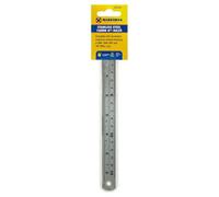 Marksman Pack Of 5 Stainless Steel Ruler Metal Set 6 Inch Engineers Measuring Rule Hand Tool 150mm