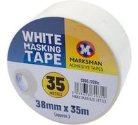 Marksman Set Of 2 Masking Tape General Purpose Strong Decorators Craft Easy Tear 38mm X 35M