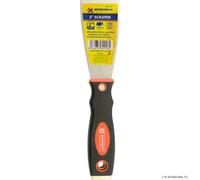 Marksman Set Of 2 Scrapers Paint Wallpaper Floor Wooden Soft Grip Handle Hand Tool Diy 2 Inch