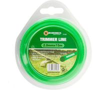 Marksman Set Of 2 Trimmer Line Garden Grass Strimmer Nylon String Round Electric 15M X 2mm