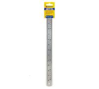 Marksman Set Of 3 Stainless Steel Rule 12 Inch Metal Set Engineers Measuring Ruler Hand Tool 300mm