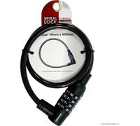 Marksman Spiral Bicycle Lock Bike Protector Combination Flexible Steel Cable Secure