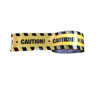 Marksman Yellow Caution Tape Hazard Danger Area Self Adhesive Barricade Tape Safety Warning Tape 48mm X 50m