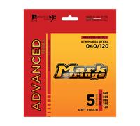 MARKSTRINGS Advanced 40-120, Electric Bass, Stainless Steel, Soft Touch