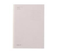MARK'STYLE EDiT Designed for Clear Thinking, Thin, Lightweight, and Smooth to Write On” - 160-Page Notebook (A4 (7mm Ruled))
