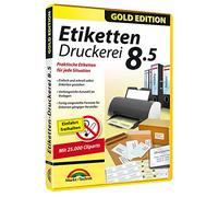Markt & Technik Etiketten Druckerei 8.5 gold Edition full version, 1 license Windows Etikettendruck-So