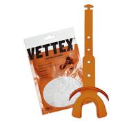 Markwort Vettex Doubleguard Mouthguard for Football, Lacrosse, MMA, Boxing, Braces - Breathable Doubleguard with Lip Protection and Strap, Texas Orange