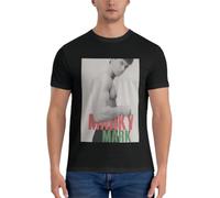 MARKY Mark Fitted T-Shirt Hippie Clothes Mens t Shirts Casual Stylish Mens Clothes Black