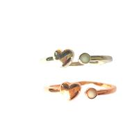 MarkyBaby Milk Jewelry | DIY Dainty Heart Breastmilk Ring | 925 sterling silver ring | Rose Gold Plated Ring | DIY Breastmilk jewelry kit | keepsake Jewelry (Rose Gold)