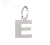 Markylis - Italian 925 Sterling Silver Capital Letter BOLD Alphabet Initial Jewellery Charm Pendant A-Z Charms - 20mm - Choose your letter (E)