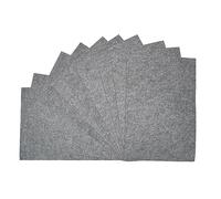 Marl Grey Craft Felt Fabric Premium Material for Art Sewing Festive Decorations DIY Art Decor Table wear | A4 Felt Sheets, (Pack of 10)