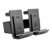 MARLANG J Hooks with UHMV Pads for 2" x 2" or 3" x 3" Power Rack with 1" or 5/8" Hole Heavy Duty Barbell Holder J Cups Squat Rack Attachment,Set of 2