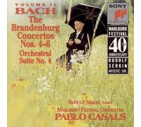 Marlboro Record Bach: Brandenburg Concerti Nos. 4-6 & Orchestra (CD) (US IMPORT)