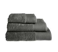 Allure Bamboo Bath Mat Non Slip 50 x 80cm, Luxury Deep Pile, Hypo-Allergenic, Antibacterial, Odour Resistant Bathroom Rug (Graphite)