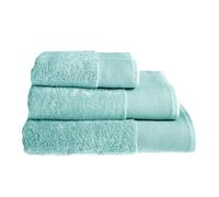 Allure Pair of Marlborough Bamboo Bath Towels - Duck Egg