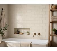 Marlborough Chromara Pebble Beige Matt Ceramic Wall Tiles (250 Pack- 5 Box- 4.85M2 Coverage)-Bathroom-9.8Cm X 19.8Cm-Colour Meets Design