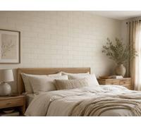 Marlborough Chromara Pebble Beige Matt Ceramic Wall Tiles (250 Pack- 5 Box- 4.85M2 Coverage)-Bedroom-9.8Cm X 19.8Cm-Colour Meets Design