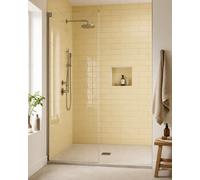 Marlborough Chromara Primrose Yellow Gloss Ceramic Wall Tiles (150 Pack- 3 Box- 2.91M2 Coverage)-Shower-9.8Cm X 19.8Cm-Colour Meets Design