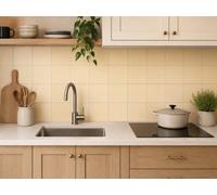 Marlborough Chromara Primrose Yellow Matt Ceramic Wall Tiles (570 Pack- 15 Box- 12.45M2 Coverage)-Kitchen-14.8Cm X 14.8Cm-Colour Meets Design