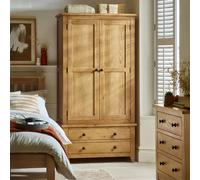 Marlborough Double Wardrobe - 2 Door - 2 Drawer - Oak