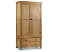 Marlborough Oak 2 Door 2 Drawer Double Wardrobe
