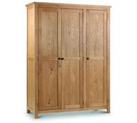 Marlborough Oak 3 Door Triple Wardrobe