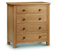 Marlborough Oak 4 Drawer Chest