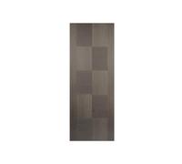 Marlborough Pack Of 1 (Total 1 Unit) Lpd Apollo Chocolate Grey Pre-Finished Fd30 Internal Fir Door - 44mm X 686mm X 1981mm