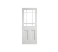 Marlborough Pack Of 1 (Total 1 Unit) Lpd Downham White Primed 9 Unglazed Light Glass Panel Door - 35mm (T) X 813mm (W) X 2032mm (H)