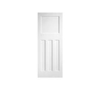 Marlborough Pack Of 1 (Total 1 Unit) Lpd Dx 30S White Primed Door - 40mm (T) X 826mm (W) X 2040mm (H)