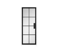 Marlborough Pack Of 1 (Total 1 Unit) Lpd Malvern Glazed Internal Door Black - 35mm X 762mm X 1981mm