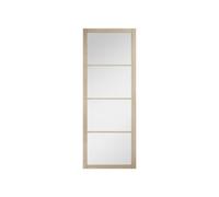 Marlborough Pack Of 1 (Total 1 Unit) Lpd Soho Glazed Internal Door Blonde Oak - 35mm X 686mm X 1981mm
