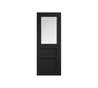 Marlborough Pack Of 1 (Total 1 Unit) Lpd Toledo 2 Panel 1 Clear Glazed Light Pre-Finished Internal Door - 35mm X 838mm X 1981mm