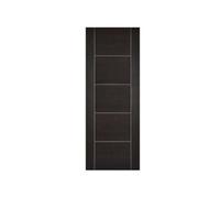 Marlborough Pack Of 1 (Total 1 Unit) Lpd Vancouver Dark Grey Laminated Fd30 Fir Door - 44mm X 762mm X 1981mm