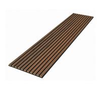 Marlborough - Pack Of 14 (Total 14 Units) Acoustic Wood Wall Panel - Rustic Cedar Lite - 600mm (W) X 2400mm (L) X 18mm (D) - Tile