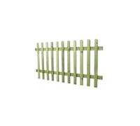 Marlborough Pack Of 15 (Total 15 Unit) Pressure Treated Pale Picket Fence Panel - 6Ft X 3Ft (1.83M X 0.9M)