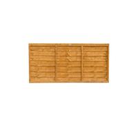 Marlborough Pack Of 16 (Total 16 Unit) Dip Treated Overlap Fence Panel - 6Ft X 3Ft (1.83M X 0.91M)