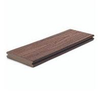 Marlborough Pack Of 20 (Total 20 Units) - Transcend Composite Grooved Edge Decking Boards - 140mm (W) X 25mm (H) X 4880mm (L) - Lava Rock