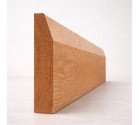 Marlborough Pack Of 5 (Total 5 Units) - Chamfered American White Oak Skirting Board (Unoiled) - 197mm (H) X 19mm (T) X 3000mm (L)