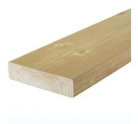 Marlborough Planed Treated C24 Timber - 47mm (W) X 250mm (T) X 3000mm (L) - (Finished Size 44 X 244mm) - (Bundle Of 10)