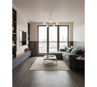 Marlborough Premium Walnut Matt Porcelain Wood Effect Floor Tile (9 Pack - 1 Box - 1.22 M2 Coverage) - Tv Room- Inspired By Latin America