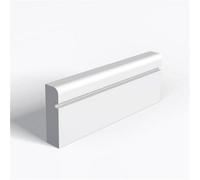 Marlborough Single Set - Mdf Primed Pencil Round And 1 Square Groove Architrave & Rebate - 15mm (T) X 94mm (H)