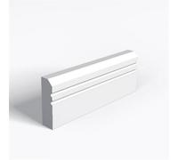 Marlborough Single Set - Moisture Resistant Mdf Primed Chamfer & 2 Drip Groove Architrave & Rebate - 18mm (T) X 58mm (H)