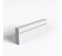 Marlborough Single Set - Moisture Resistant Mdf Primed Square Groove Architrave - 25mm (T) X 94mm (H)