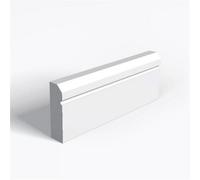 Marlborough Single Set - Mr Mdf Primed Chamfered & 1 Drip Groove Architrave - 15mm (T) X 58mm (H)